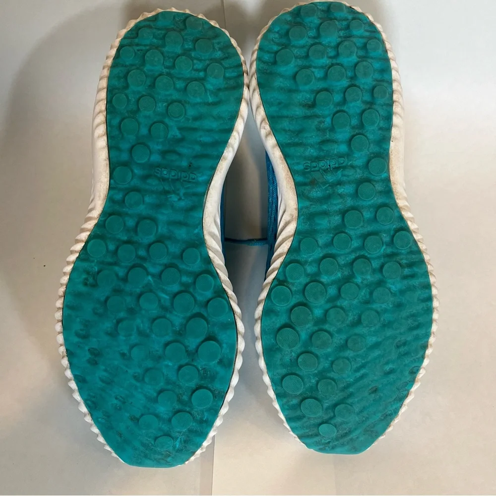 Adidas Alphabounce Womens Tennis Shoe Bright Blue Teal size 7
